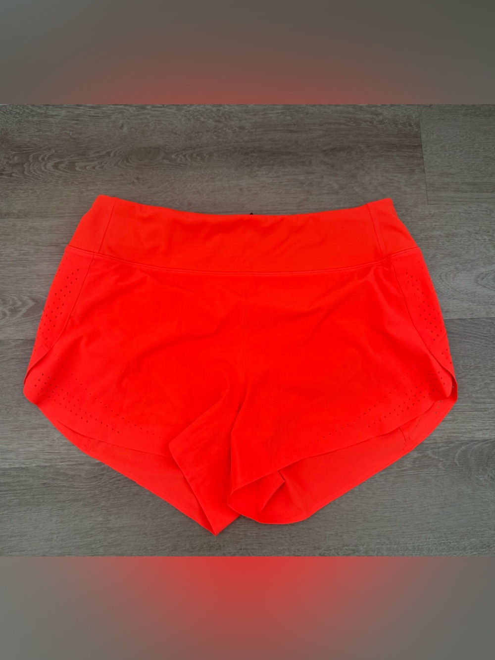 Athleta Neon Orange Athletic Shorts